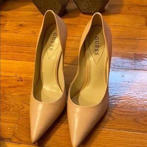 Guess high heel shoes.